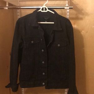 Black Denim Jacket (Worn Twice)
